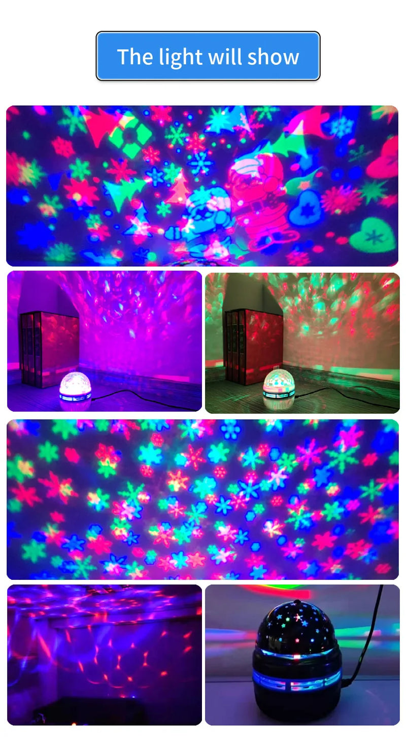 Starry Sky LED Light Projector